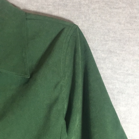 BOB MACKIE St. Patrick’s Day Oversized Relaxed Fit Suede Cloth Statement Piece - Picture 7 of 16